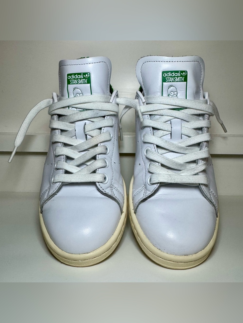 Menâs Adidas Stan Smith x The Simpsons Homer Simpson M6 Clean AF đ„ Rare Collab - Picture 8 of 16